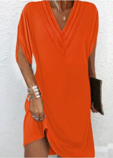 Elle | Flutter Split Dress