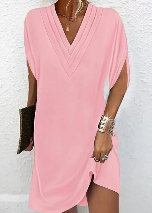 Elle | Flutter Split Dress