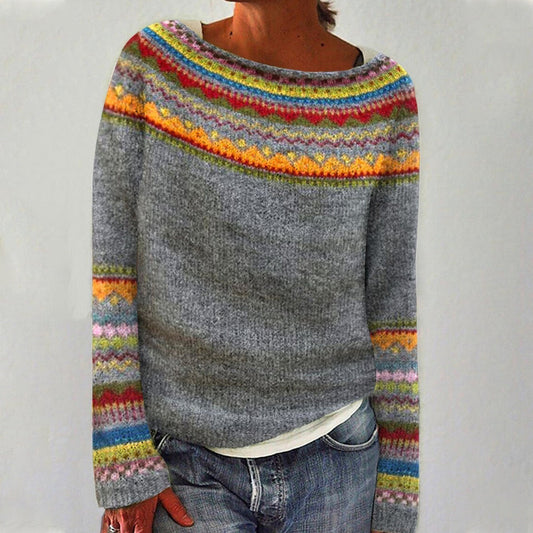 Elyse | Retro Wool Sweater