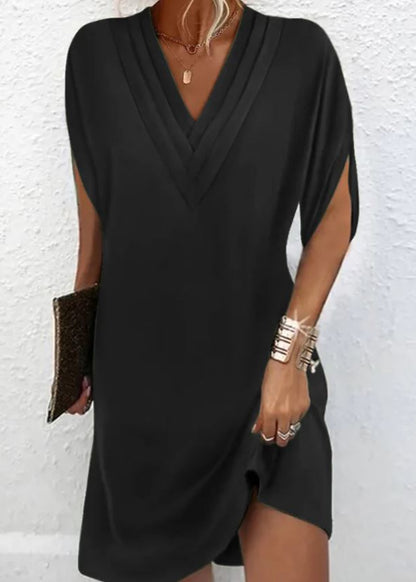 Elle | Flutter Split Dress