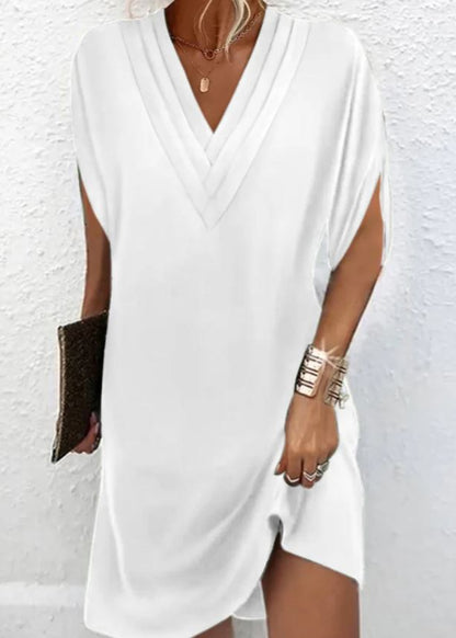 Elle | Flutter Split Dress