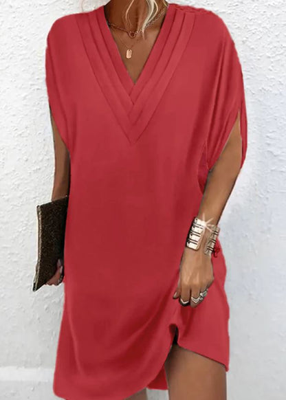 Elle | Flutter Split Dress