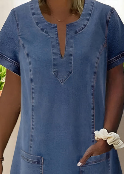 Ivy | Barrel Denim Dress