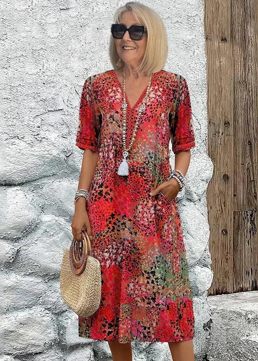 Nova | Sunny Dot Midi Dress